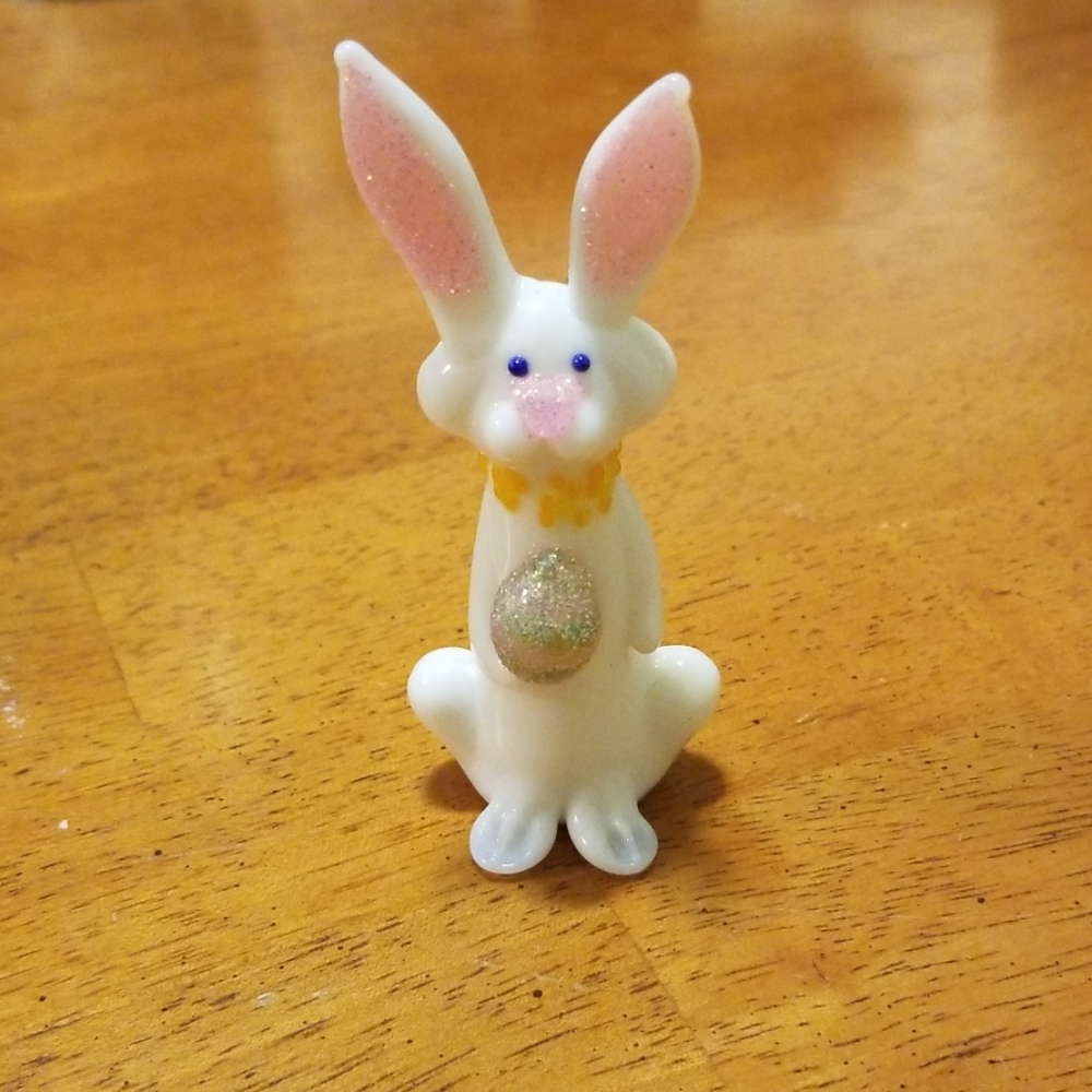 Easter bunny figurine